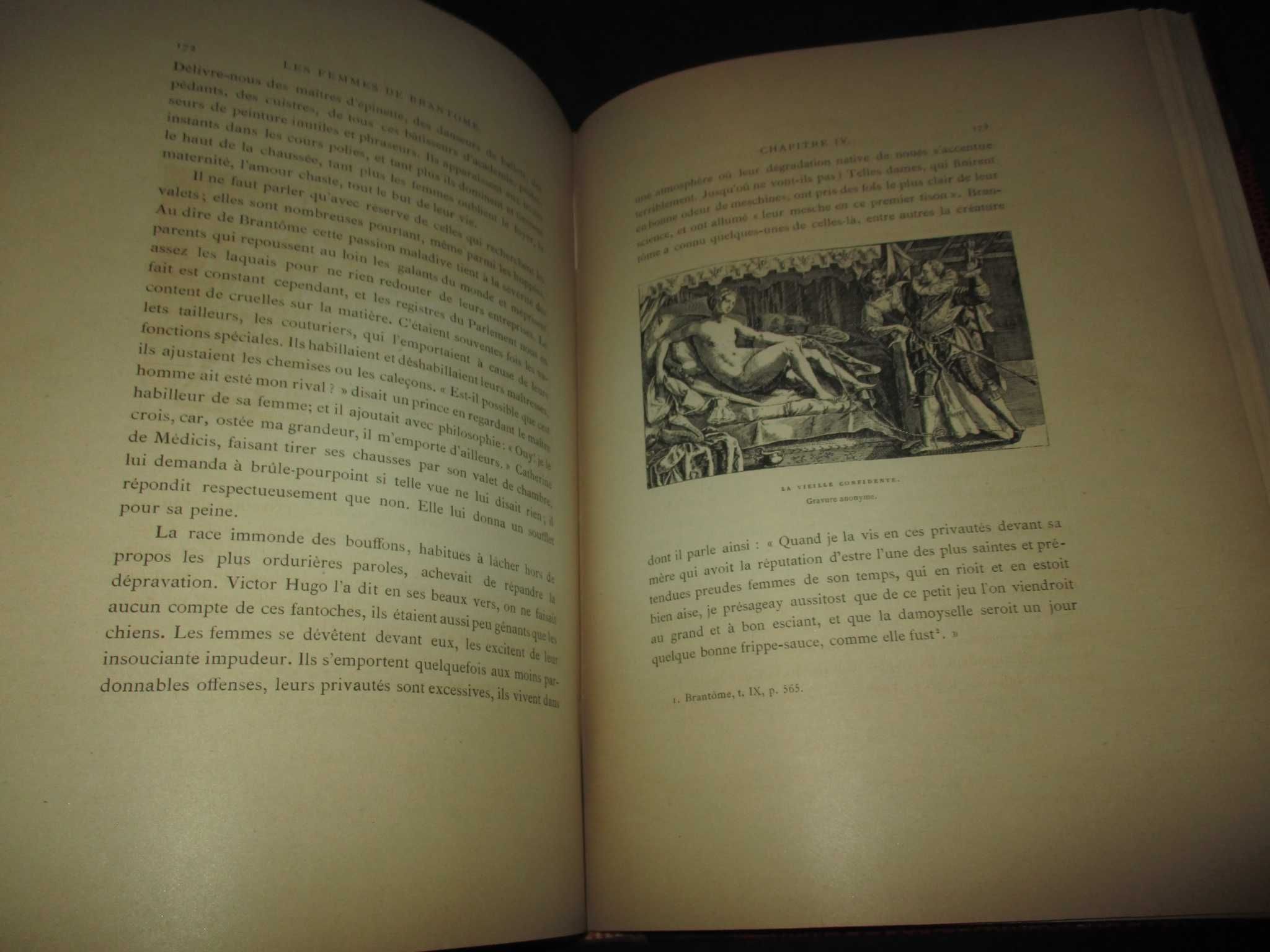 Livro Les Femmes de Brantôme Henri Bouchot 1890