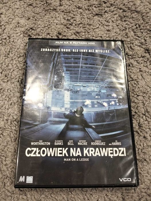 Człowiek na krawędzi film 2xVCD