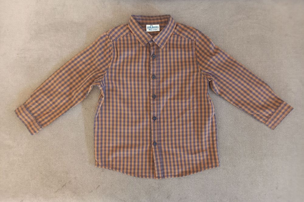 Koszula w kratę, So Cute, rozm.98