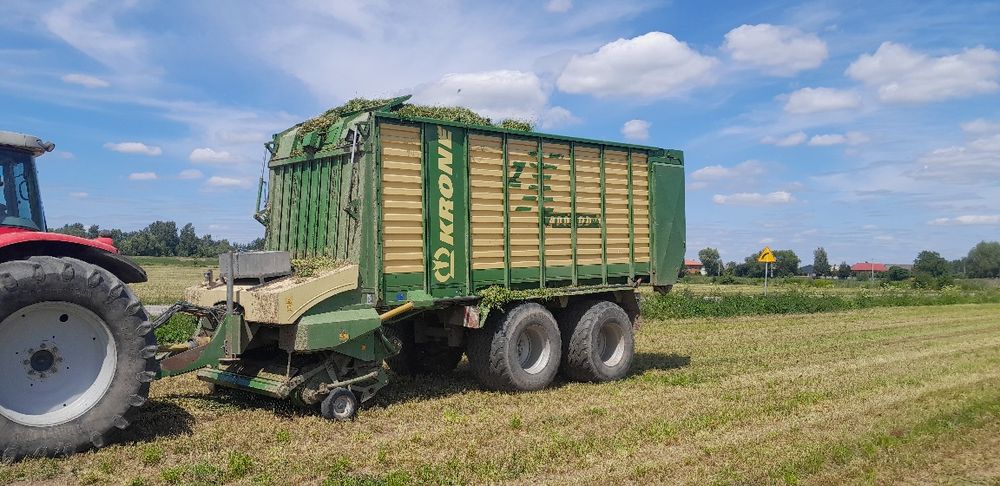 Krone ZX 400DG przyczepa samozbierajaca