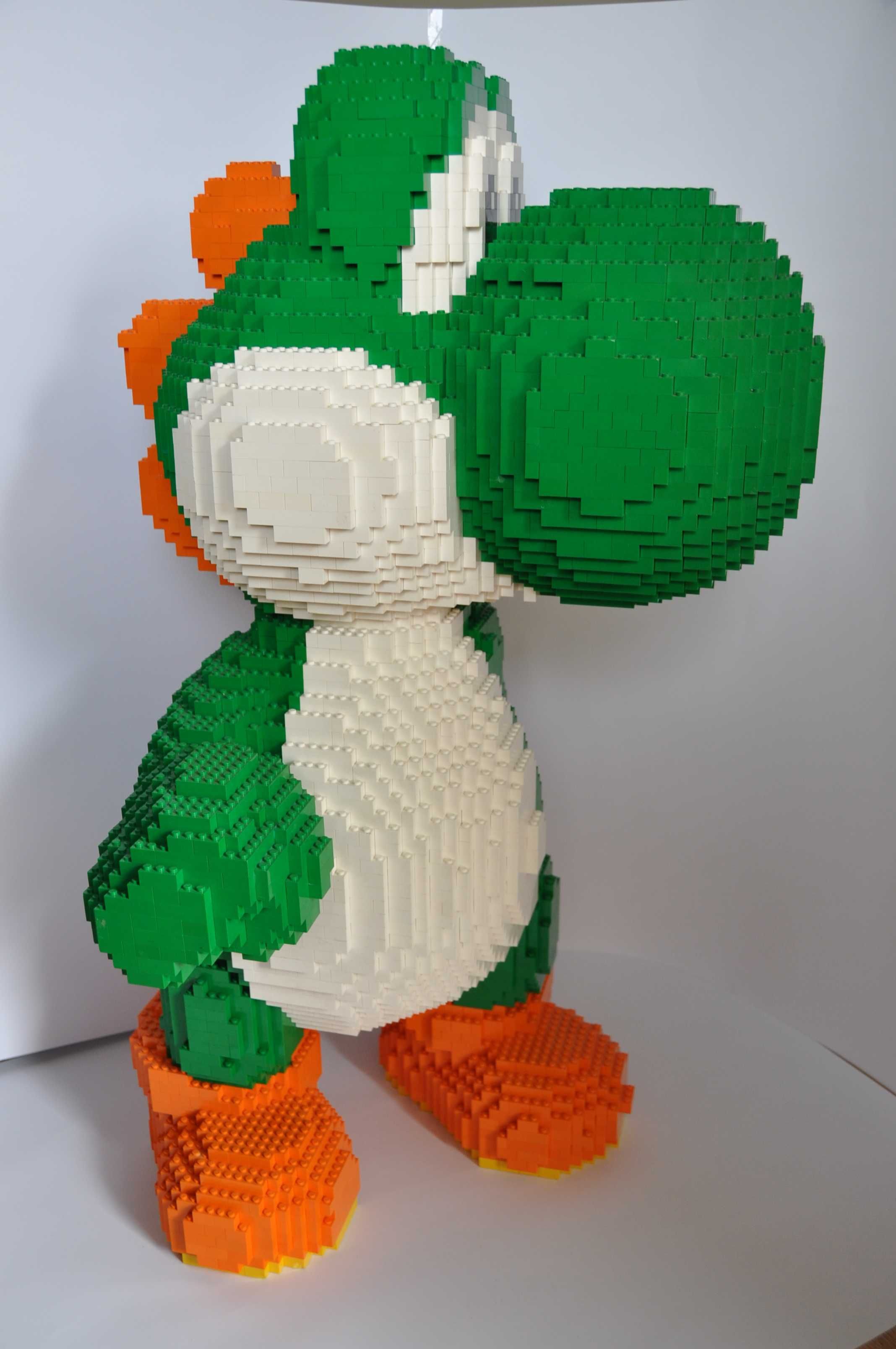 Lego YOSHI 100% projekt budowy figurki z klocków lego