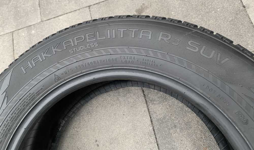 Шини Nokian Hakkapeliitta R3 235/60 R17