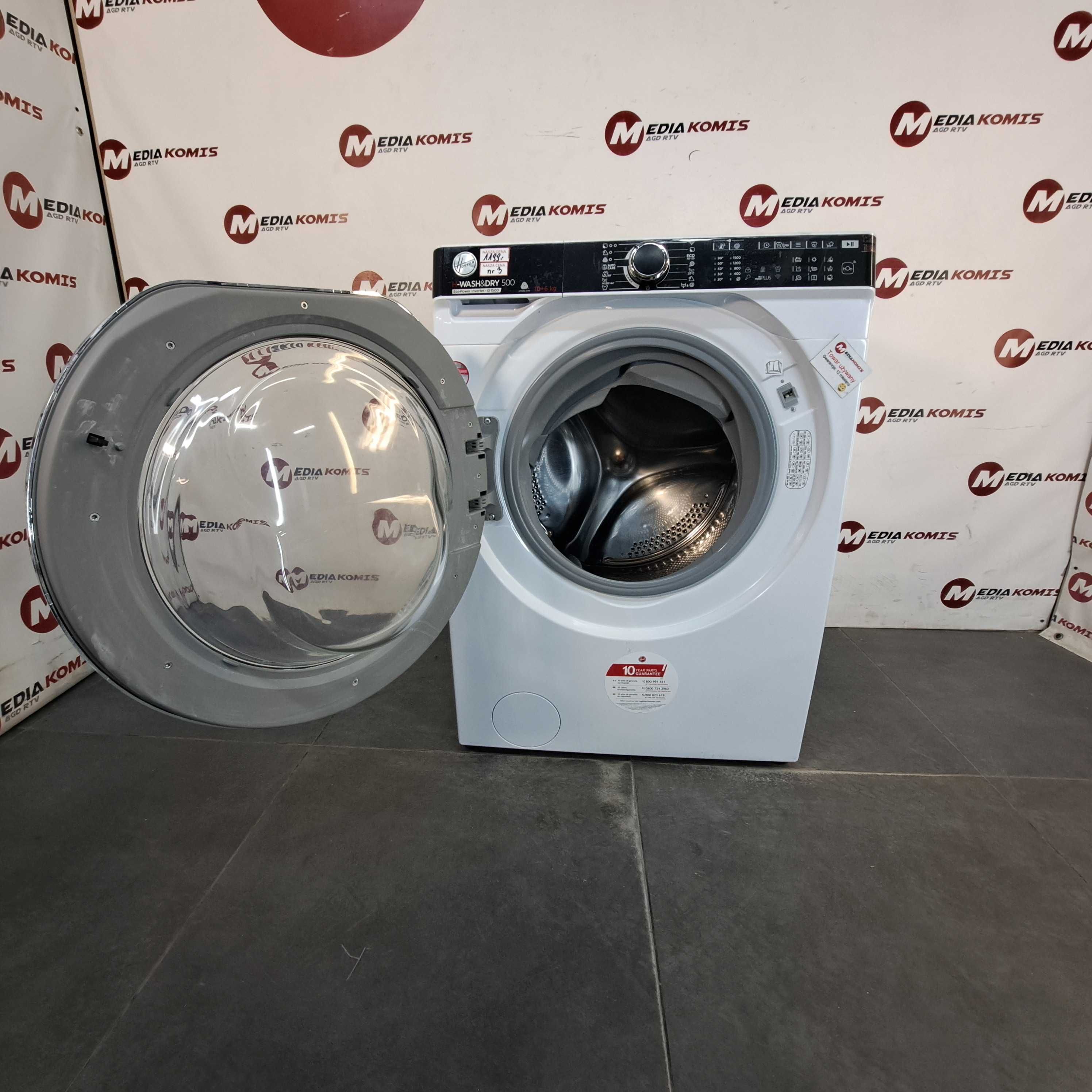 Pralko-Suszarka Hoover HDP 5106AMBC/1-S Klasa D/10-6kg/1500obr [3]