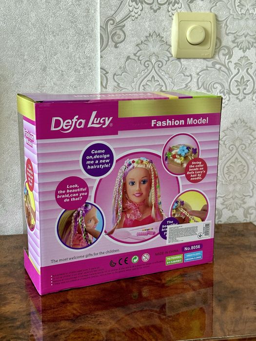 Лялька манекен для зачісок . Лялька модель маленька кокетка