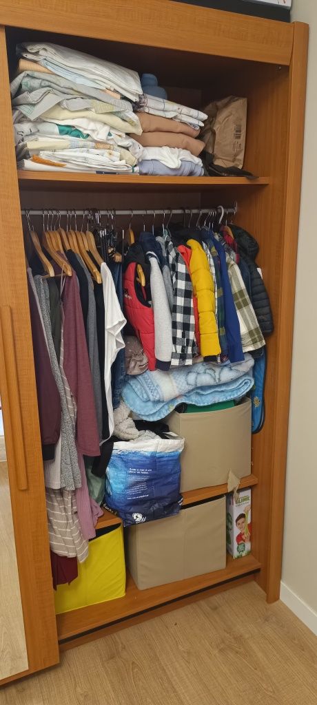 Guarda roupa com espelho