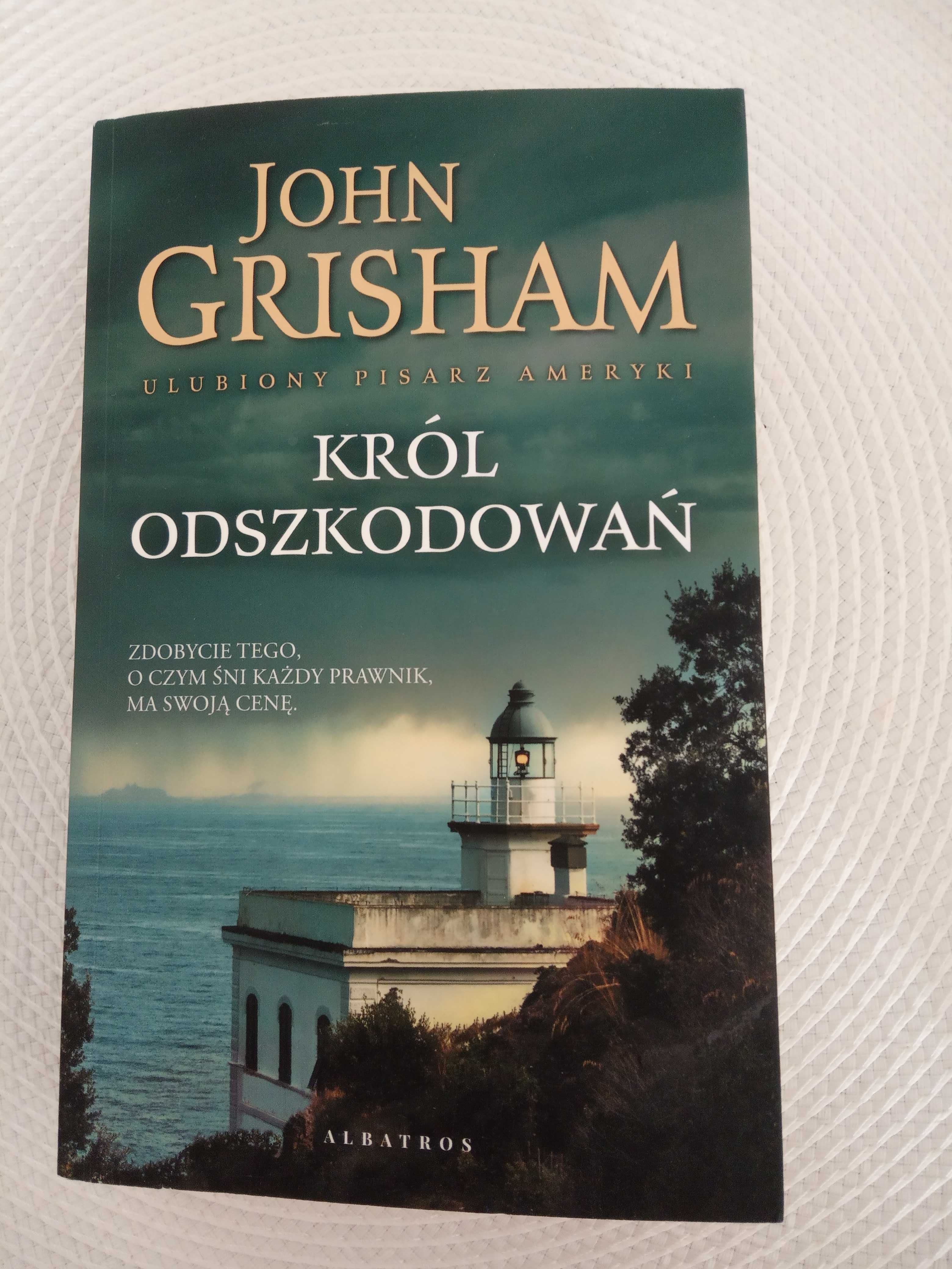 John Grisham 3 tytuły  "Zaklinacz Deszczu", "Król odszkodowań" - kompl