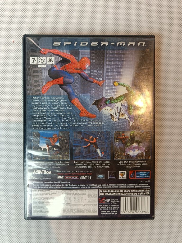 Gra CD PC spider man best of activision