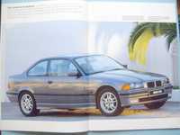 BMW 3 E36 Coupe 1995 (2) 316i 318is 320i 323i 328i M3 prospekt 32 str.