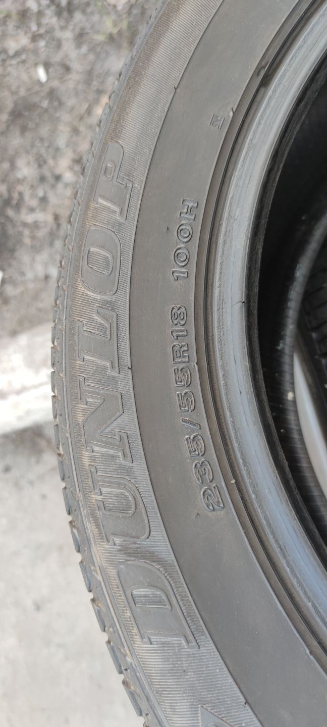 235/55/R18 Dunlop комплект літніх шин