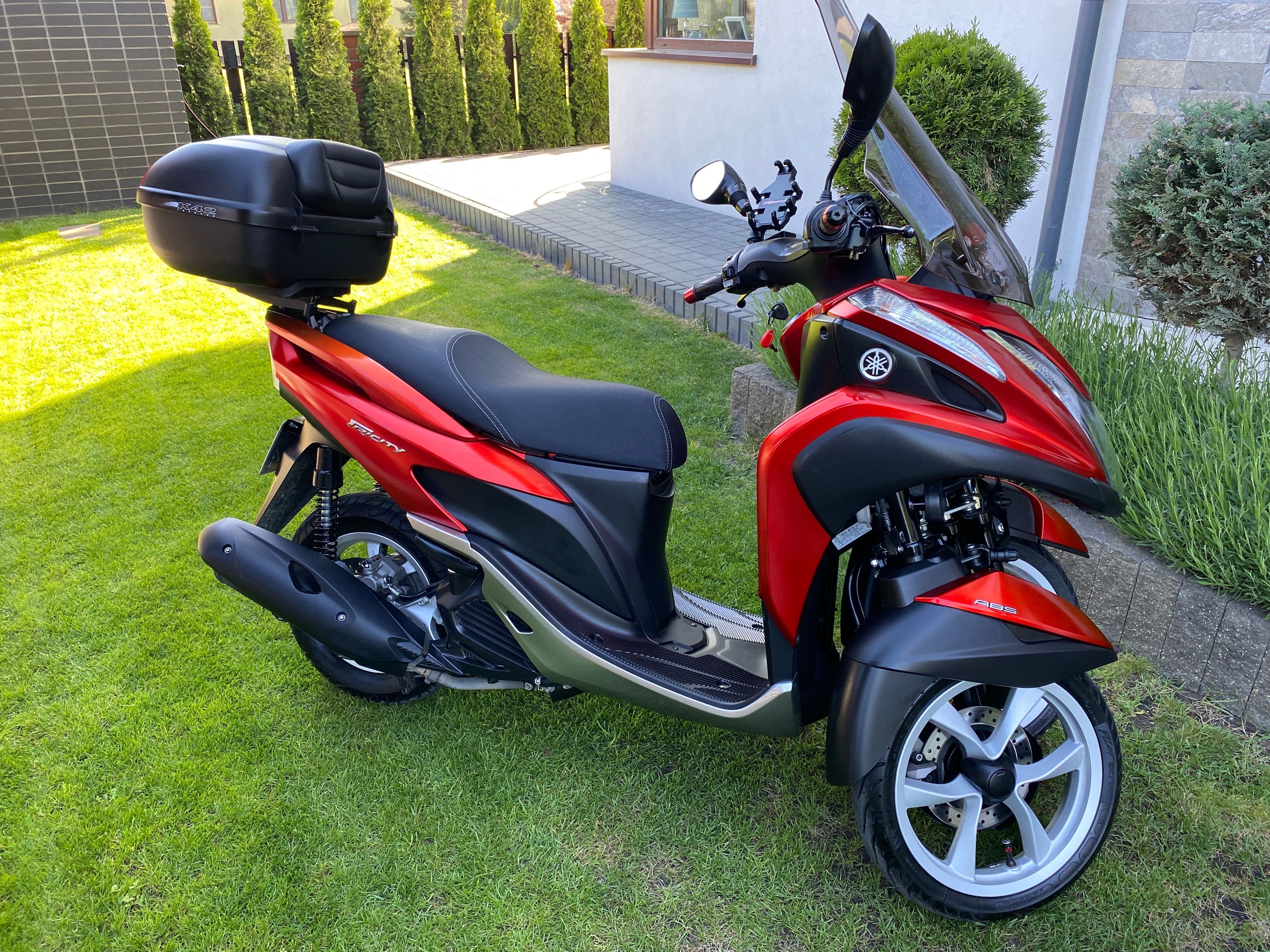 Jak nowa 6 tyś km Yamaha Tricity 125 salon polska