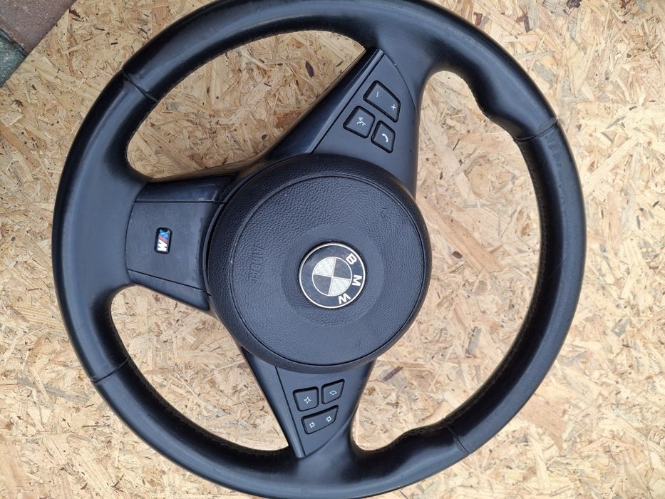 Kierownica M pakiet Przycisk LIFT BMW E60 E61 Oryginalna