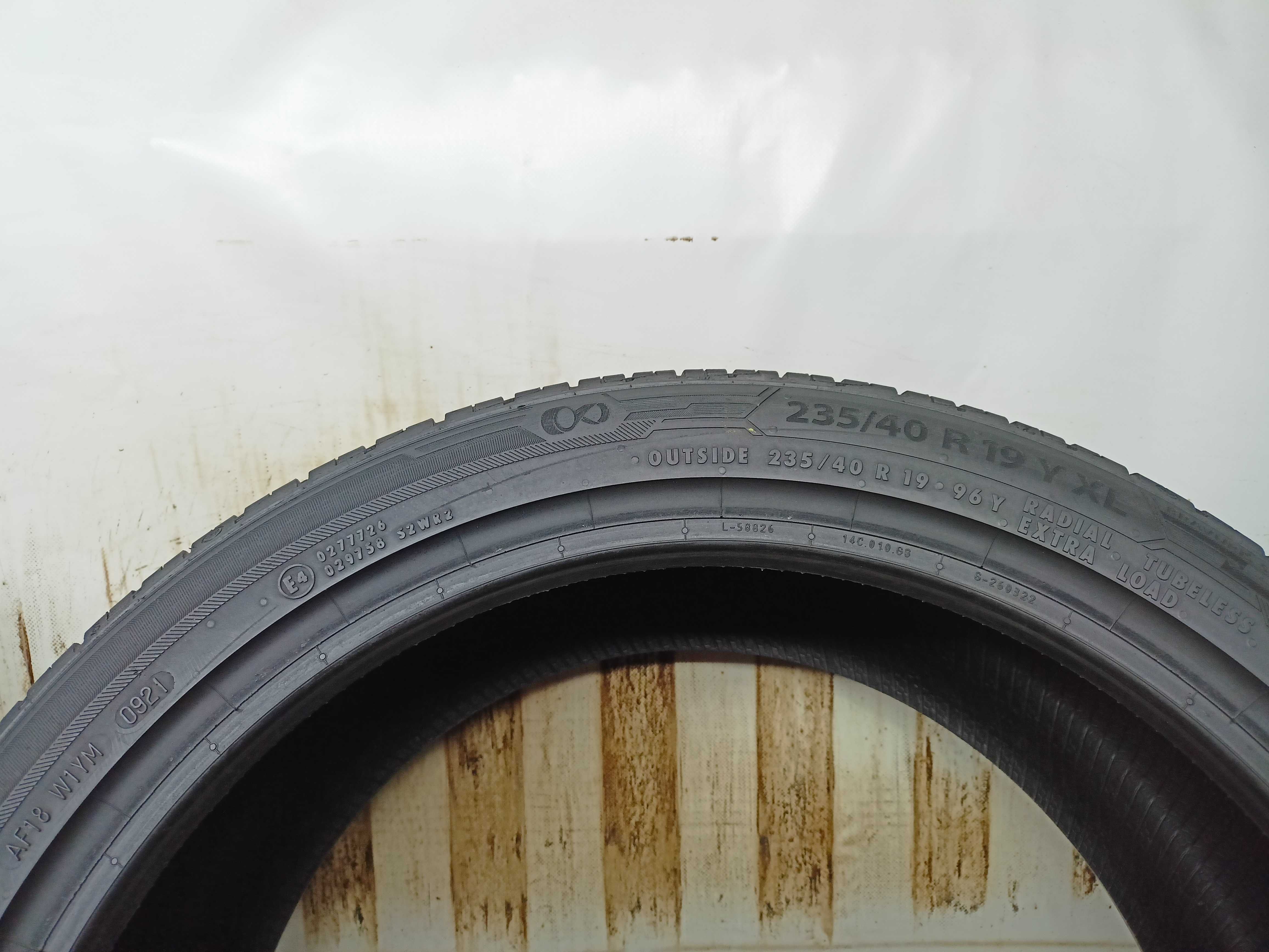 Braum Bravuris 5 235/40/19 2021r. 96Y 2x6,4mm (4210)