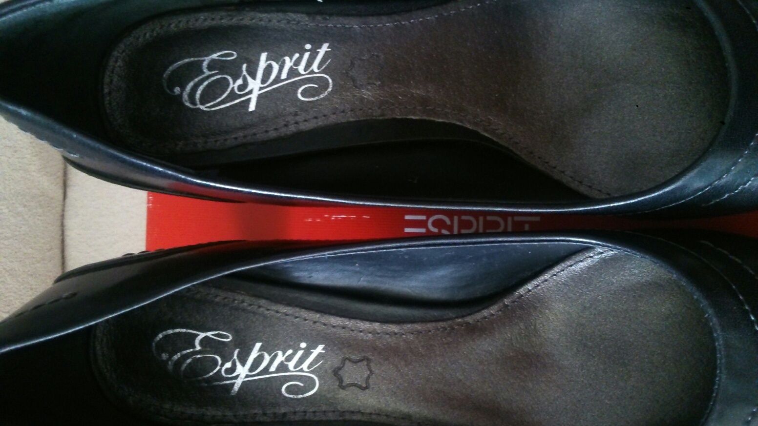 Esprit buty skórzane nowe rozmiar 39