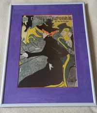 Litografia drukowana Henri Toulouse Lautreca