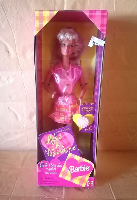 Barbie Make A Valentine, ano 1998, Mattel #20339