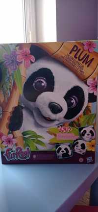 Panda fur real zabawka interaktywna