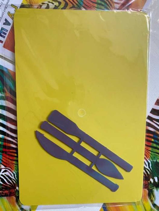 Доска для пластилина А4 А5 фигурная