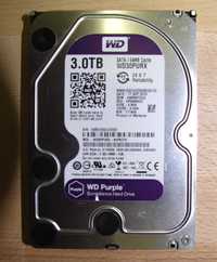 Жёсткий диск Western Digital 3.0TB Purple™ WD30PURX-64P6ZY0 SATA/64MB