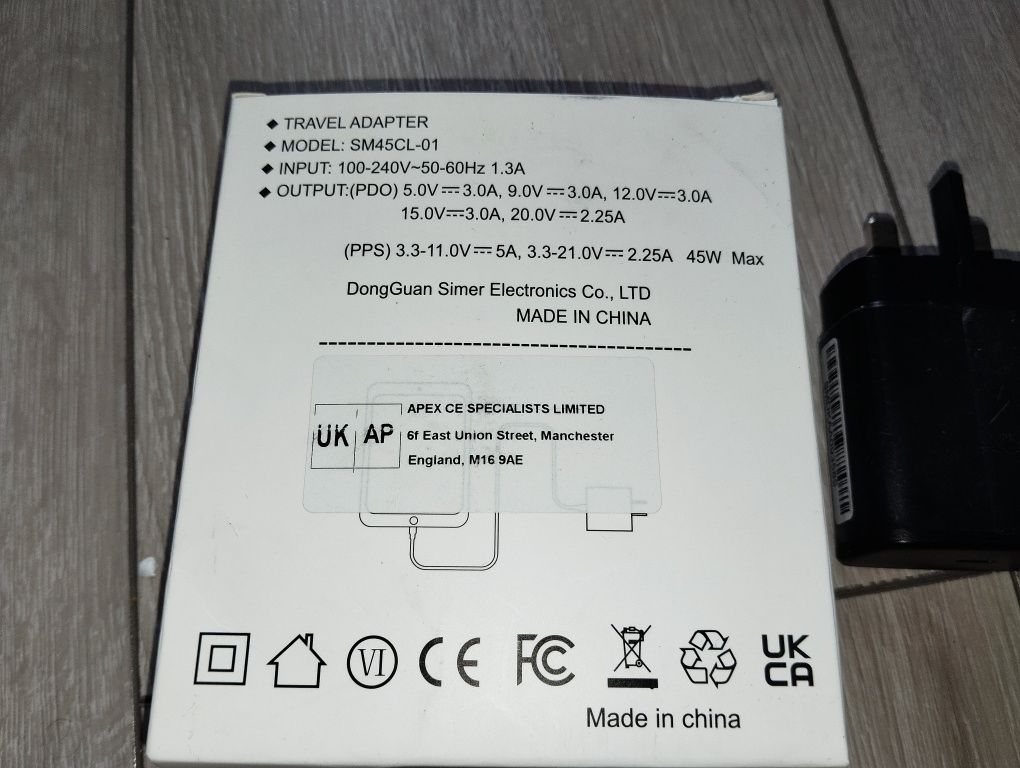 Ładowarka sieciowa USB-C