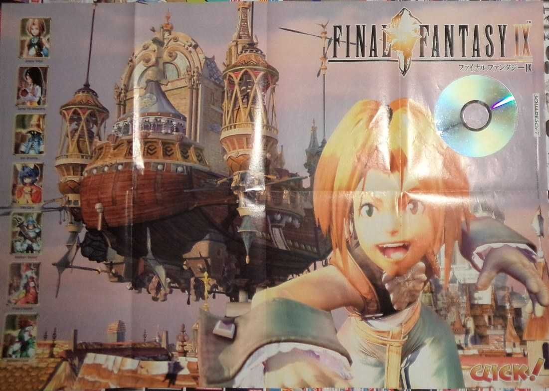 plakat gaming poster z gry Final fantasy IX 9 Dracula Tribes Click200