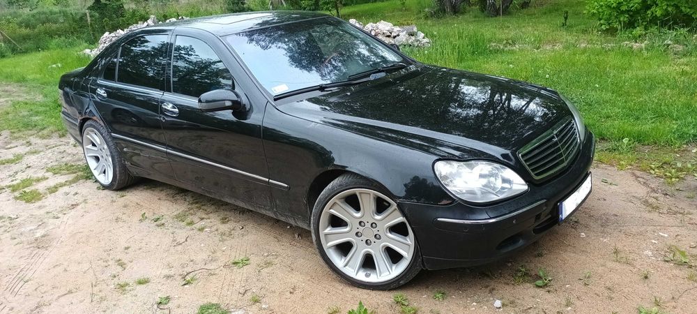 Mercedes W220 maska czarna