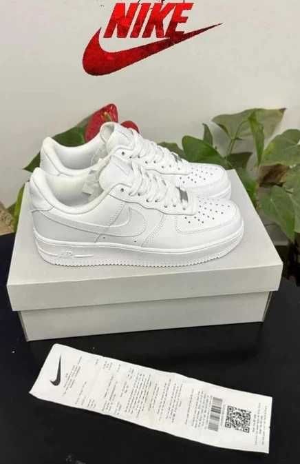 Nowe/Nike_AirForce1White "Oryglnał Trampki" R.40