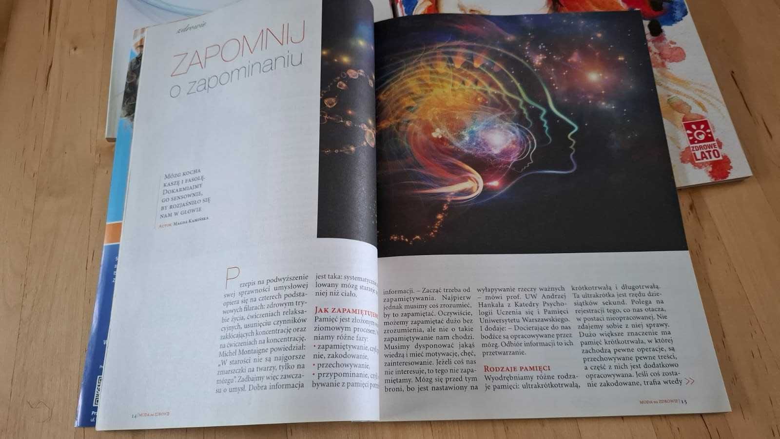 Czasopismo „Moda na Zdrowie” 2015