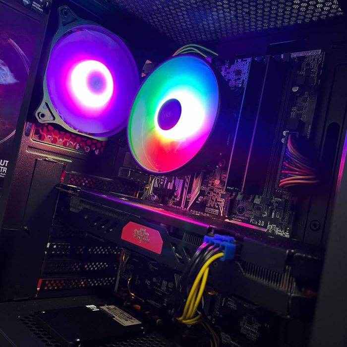 Игровой компьютер | i7 7700 | RedDevil rx 580 8gb | 24gb | SSD 512gb