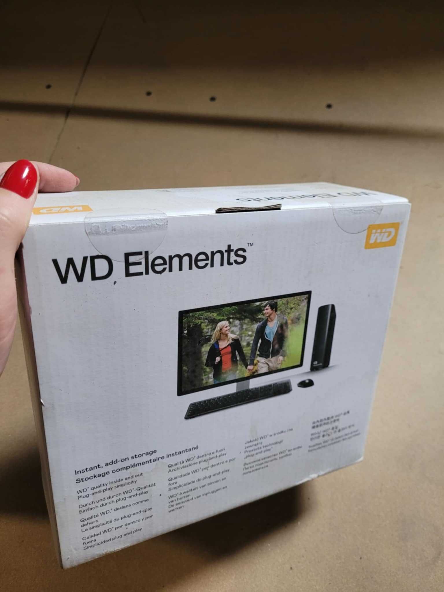 Dysk twardy dysk zewnętrzny WD Elements 14 tb NOWY