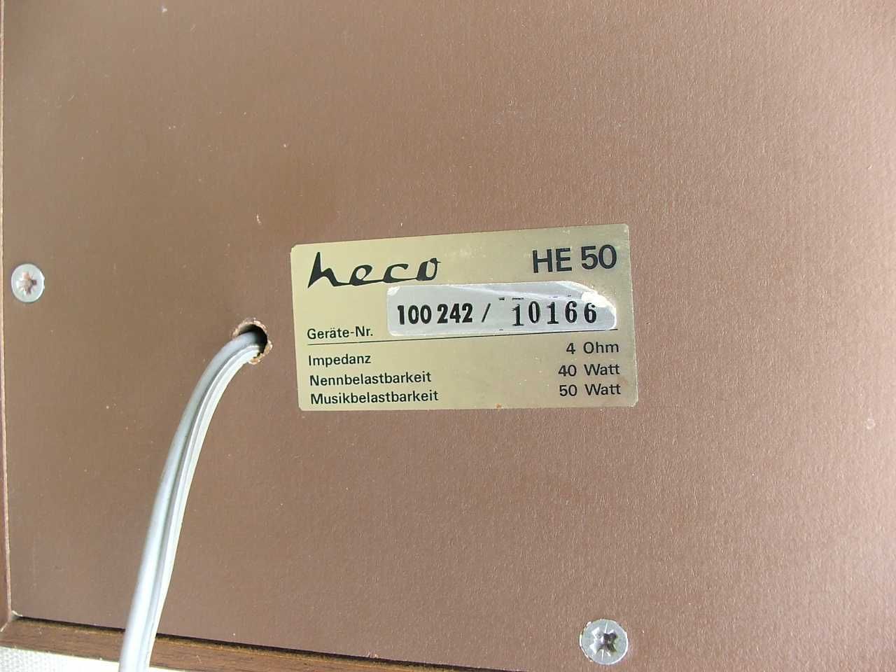 Kolumny Heco He 50