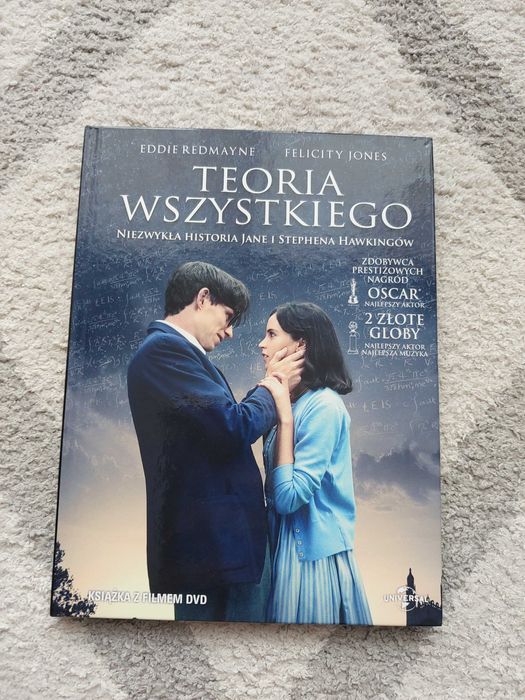 Film DVD Teoria wszystkiego, wydanie książkowe, ideał!