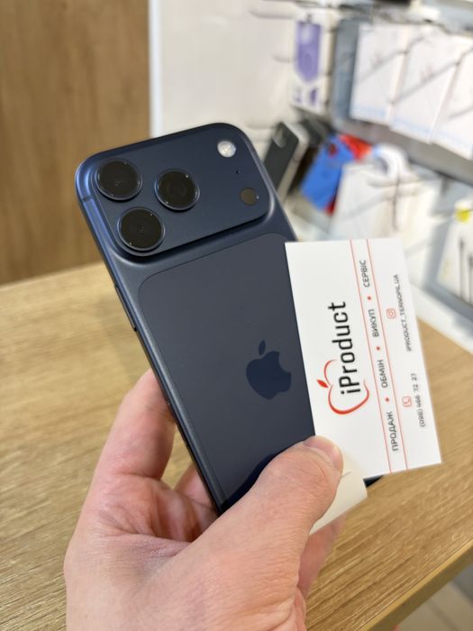 NEW iPhone 17 Pro 256Gb Deep Blue Європа! Фізична Sim! Новий!