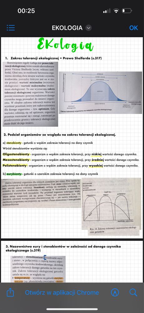 Notatki z biologii do maturalnej klasy 4