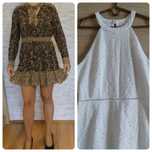 Eleganckie sukienki Zara i Vila s/m
