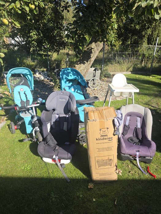 Wózek rowerek  łóżko łóżeczko turystyczne fotelik samochodowy