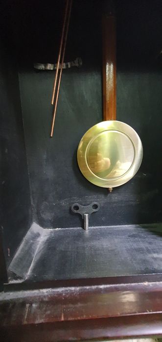 Zegar skrzynkowy, skrzyniowe nakręcany 555 Shanghai #vintage #retro