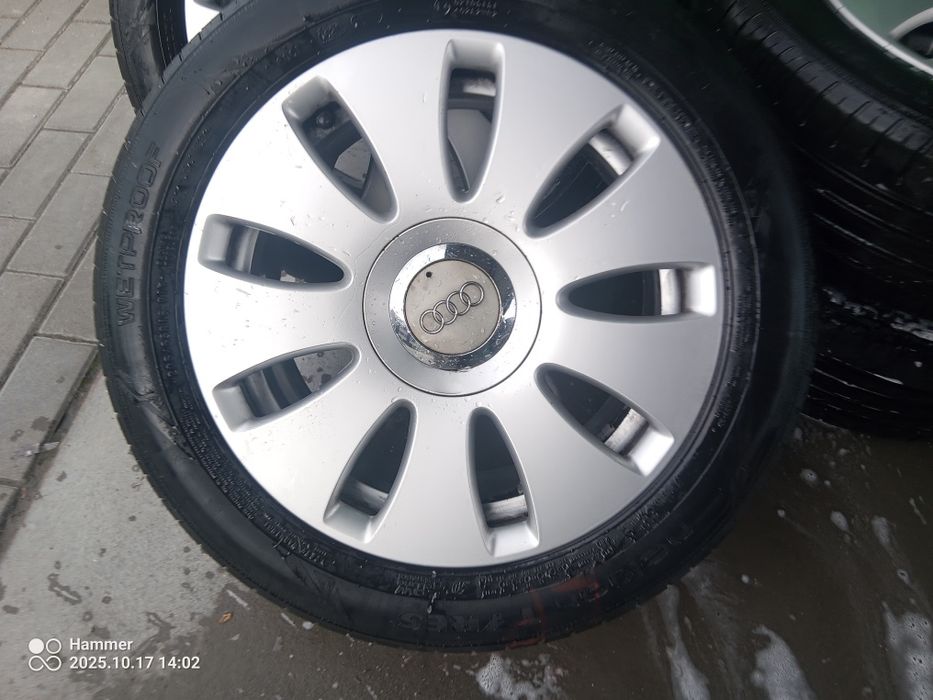 Audi a4 b6 b7 a6 c6 felgi aluminiowe 205/55/16 16 cali 5x112