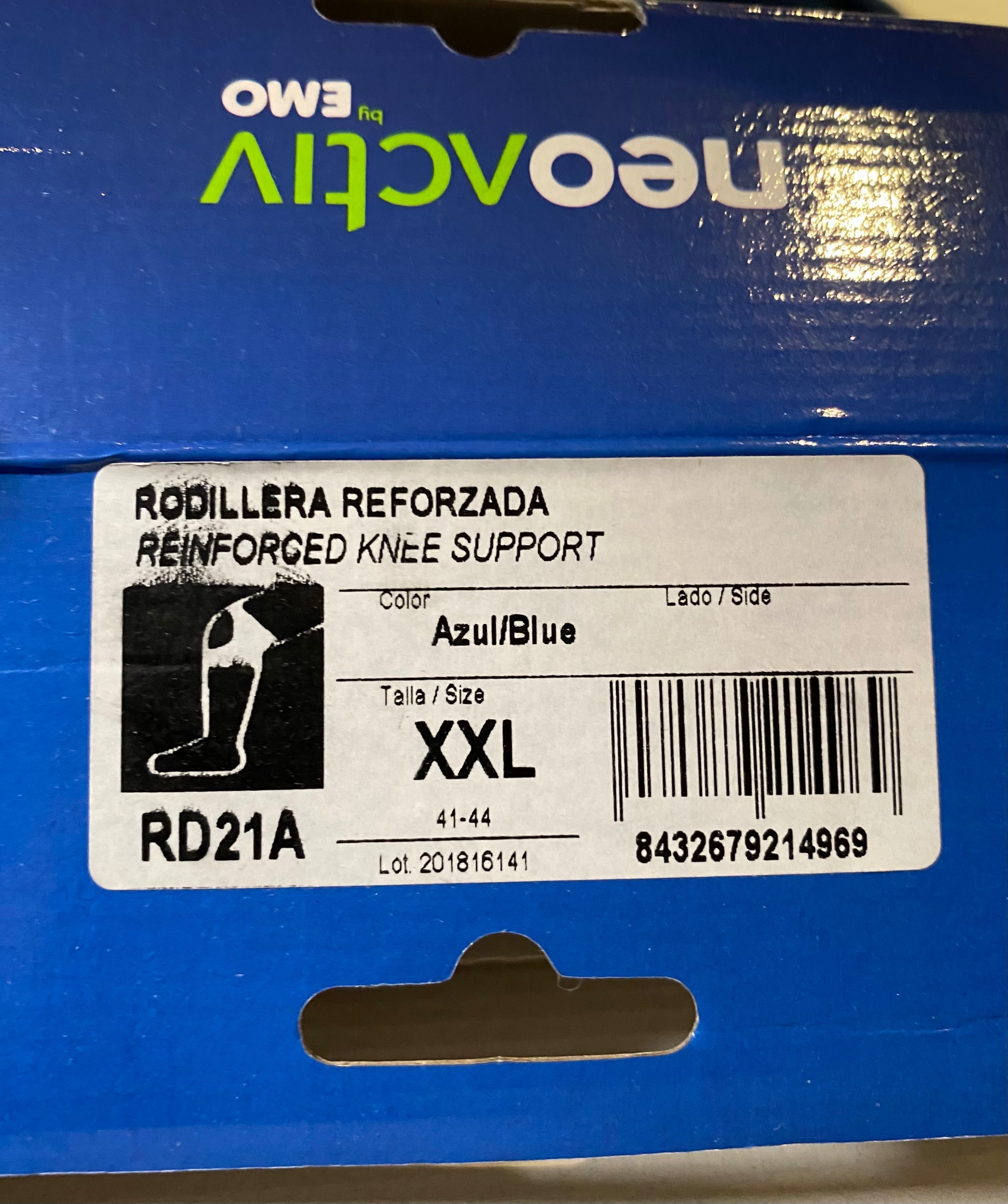 Joelheira policentrica neoprene