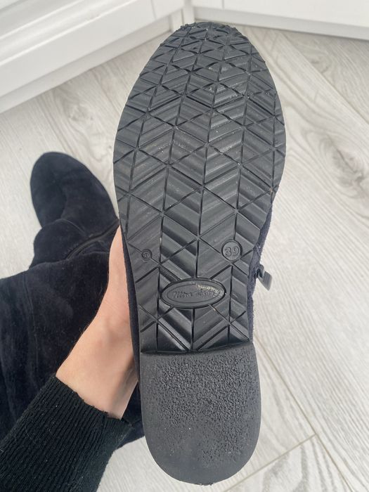 Ботфорти зимові замшеві stefano