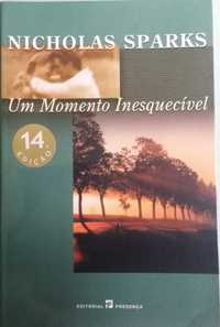 Livro "Um Momento Inesquecível", Nicholas Sparks