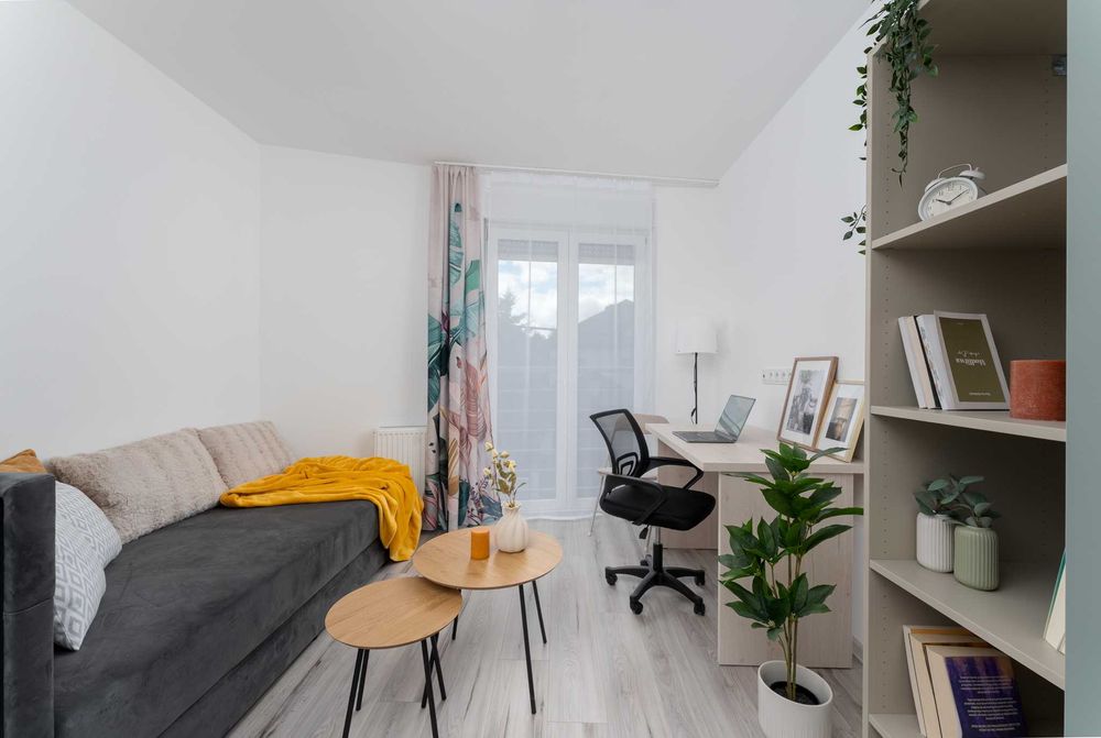 PIĘKNY POKÓJ - balkon | Nowe mieszkanie | UJ UEK | AGH Ruczaj Torfowa