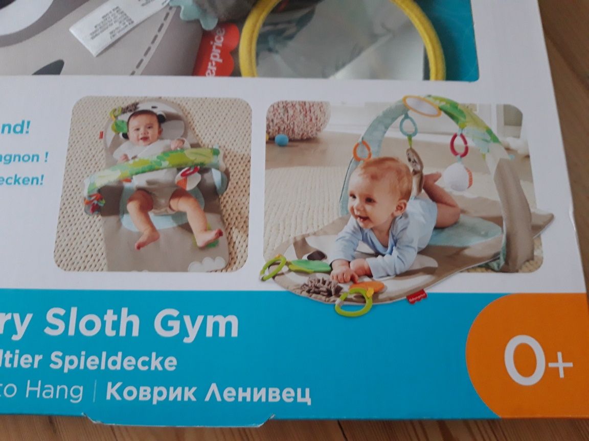 mata sensoryczyna edukacyjna Fisher-Price Leniwiec.