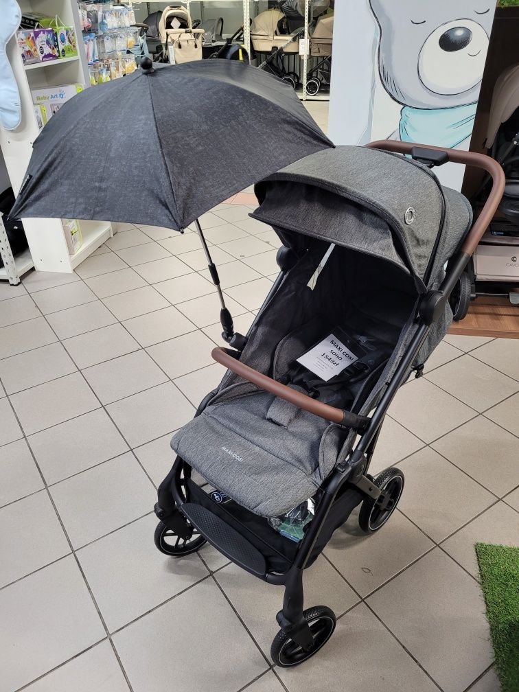 Parasol Maxi Cosi Nomad Black + klips