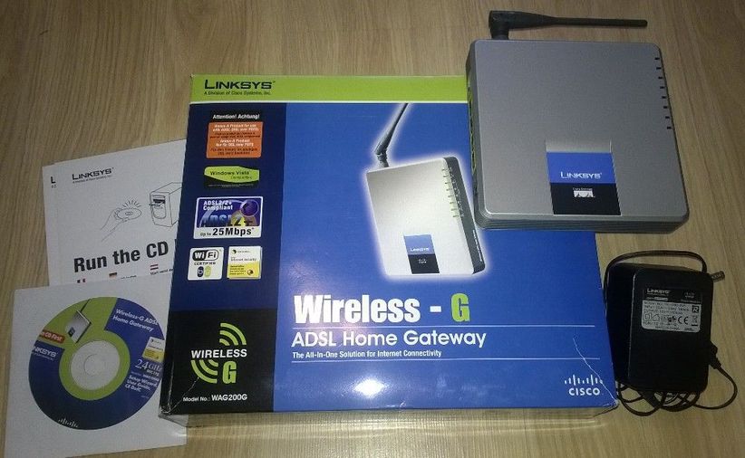 Router Linksys Switch