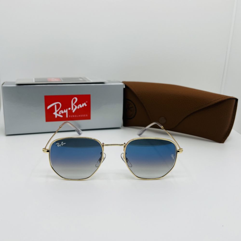 Солнцезащитные очки Ray Ban Hexagonal 3548 50мм стекло (mix)