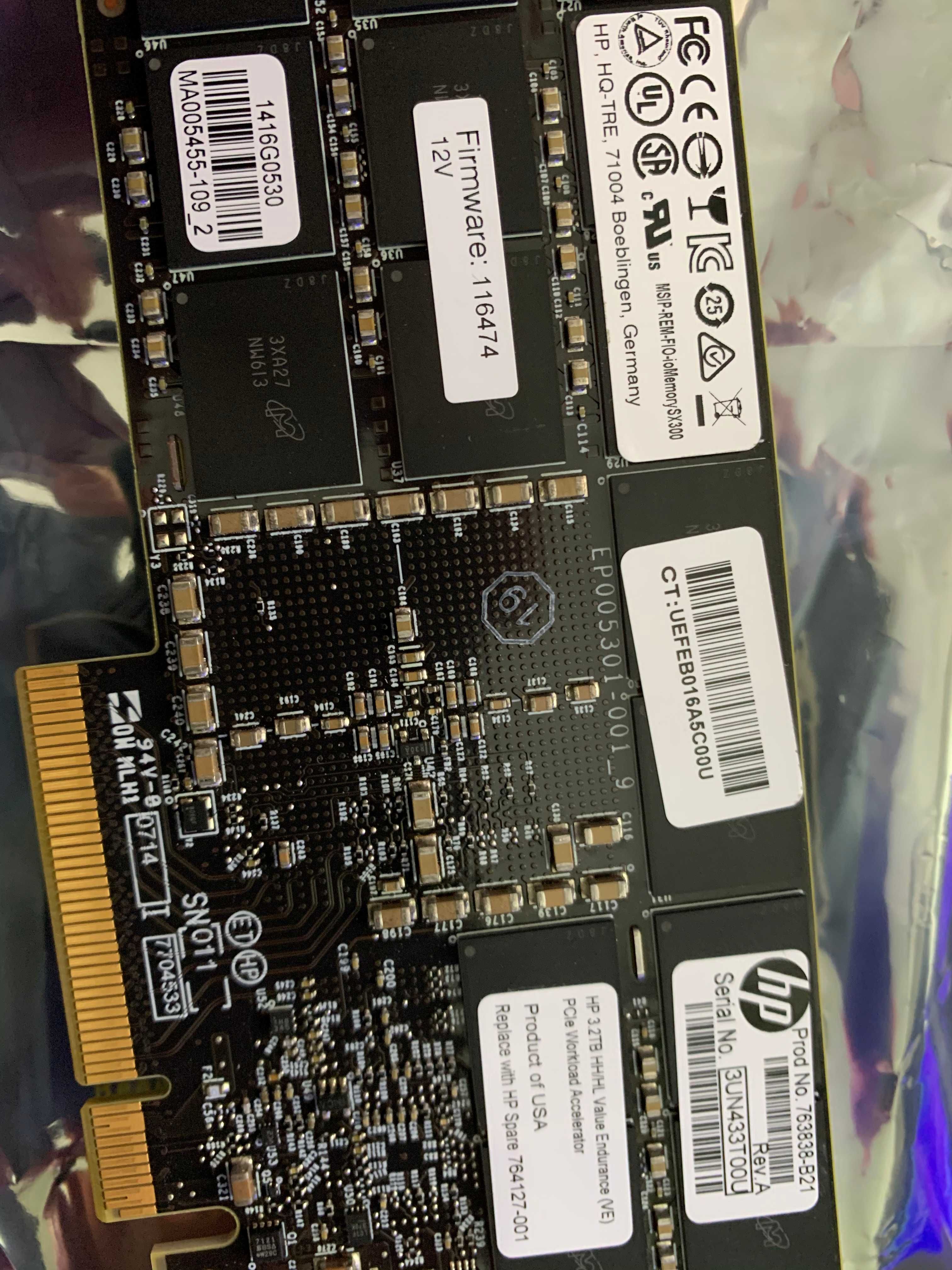 Продам SSD Fusion SX300/SX350 3.2tb