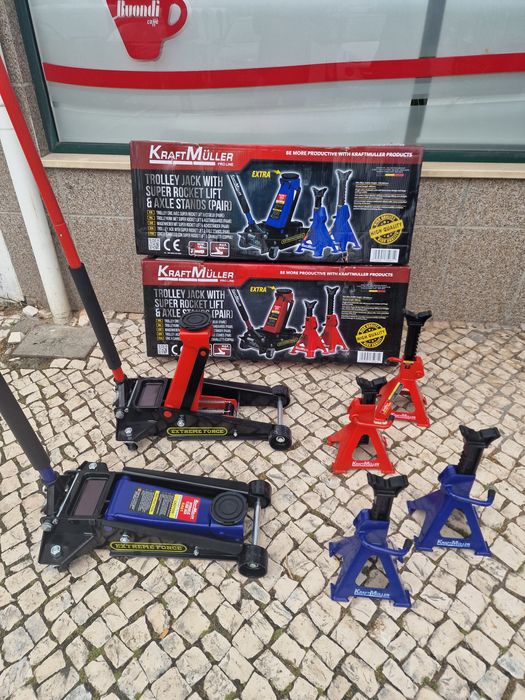 Conjunto de macaco 4 toneladas e preguiças de 3 novos