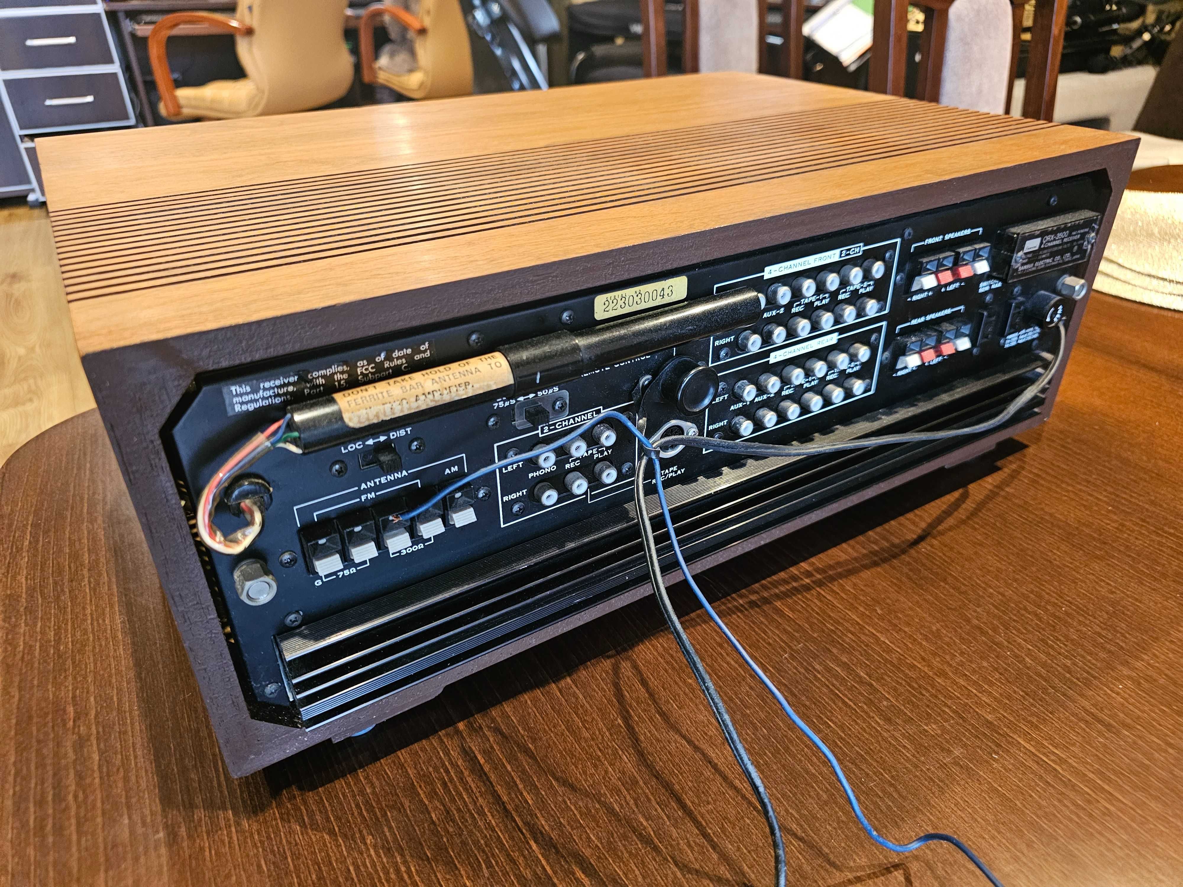 Amplituner wzmacniacz Sansui QRX-3500