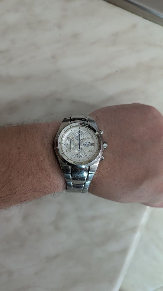 Часы Casio edifice ef 501 chronograph, годинник касіо хронограф