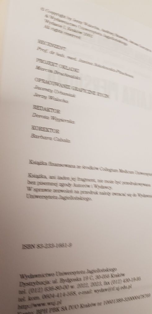 Anatomia prawidłowa człowieka Andrzej Skawiny
